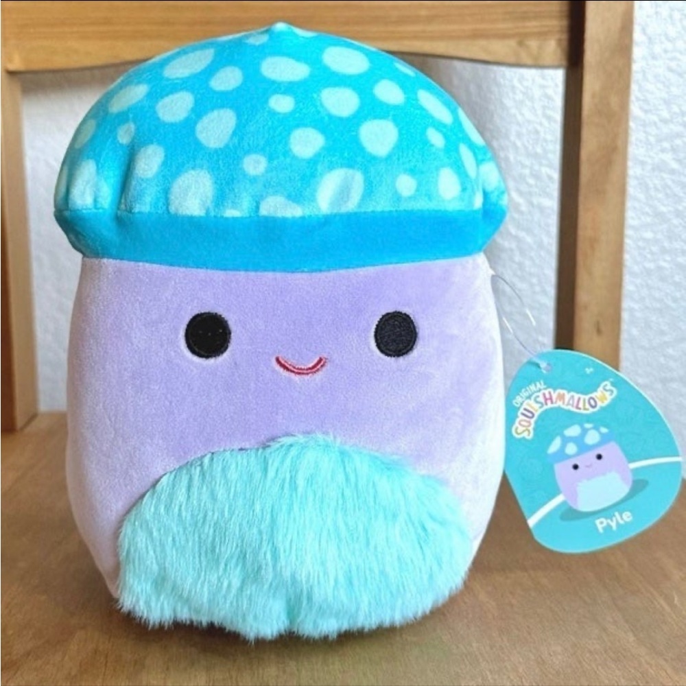 Squishmallows: Pyle the Teal & Purple Mushroom 8”